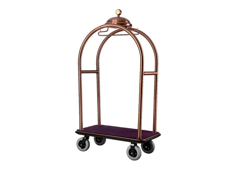 Hotel luggage trolley