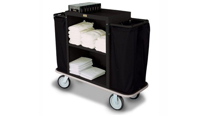 Stocking Of Room Attendant’s Maid Cart