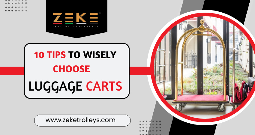 10 Tips To Wisely Choose Luggage Carts