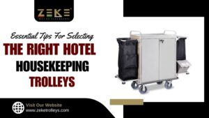 Tips for Selecting the Right Hotel Housekeeping Trolley