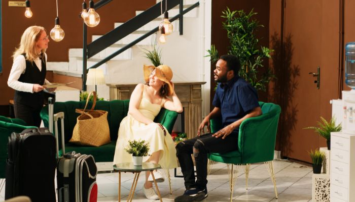 Hotel Staff And Customer Support