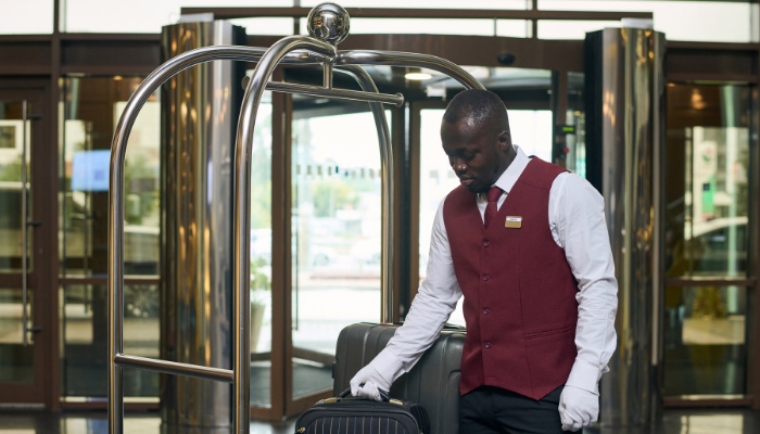 Hotel Luggage Trolleys