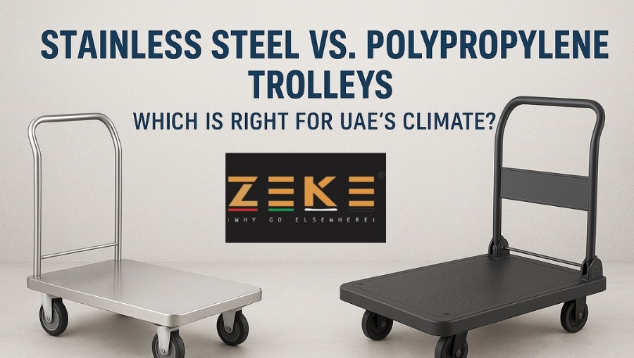 Stainless Steel vs. Polypropylene Trolleys: Which Is Right for UAE’s Climate