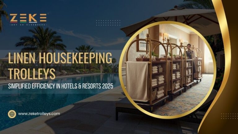 Linen Housekeeping Trolleys Simplified Efficiency in Hotels & Resorts 2025