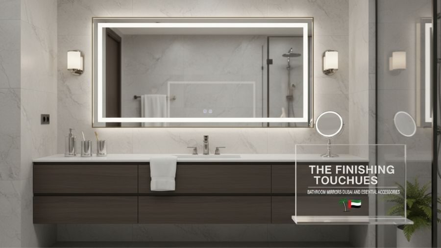 The Finishing Touches – Bathroom Mirrors Dubai and Essential Accessories
