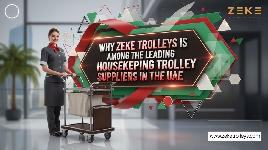 Why Zeke Trolleys Is Among The Leading Housekeeping Trolley Suppliers In The UAE