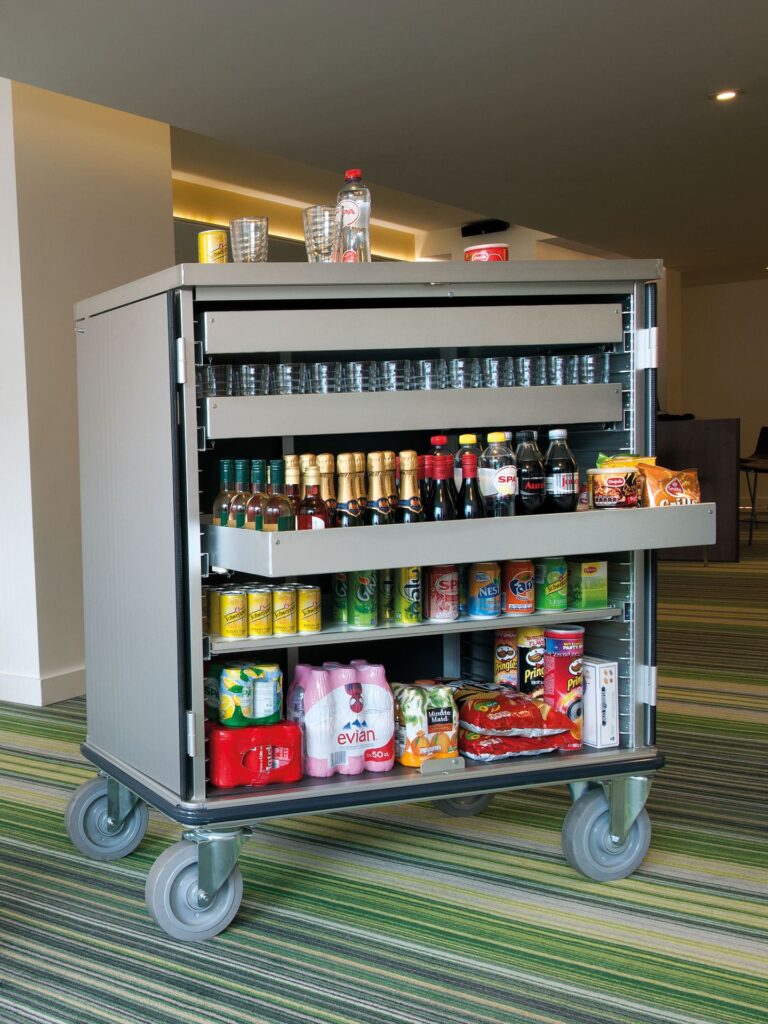 Minibar trolley for Hotels