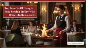 Top Benefits of Using a Food Serving Trolley with Wheels in Restaurants